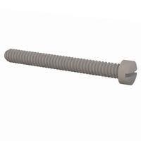 Essentra Components 010632F125 Machine Screw Fillister Slotted Screw, #6-32 Thread, 1 1/4 Lg