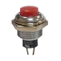 Shin Chin R13-502MA-05-BR Standard Switches SPST OFF-(ON) RED