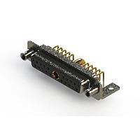EDAC 630-21W1640-3T6 Mixed Contact D-Sub Connectors Right-angle Power Combo D-Sub Connector