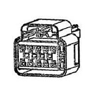 Aptiv 15459918 Connectors CON GT150 10W FEM ASY