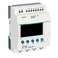 SCHNEIDER SR2B121B Smart Relay SR2 12 I-O 24VAC w/ display