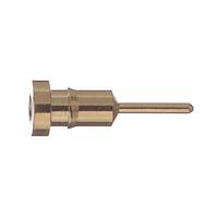 Mill-Max 7491-0-15-15-21-27-04-0 Tail Pin 10u AU OVER NI 21 CON