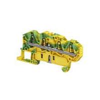 Entrelec - TE Connectivity ZK2.5-PE-4P Feed Through Terminal Block Aut SNK PI-Spring