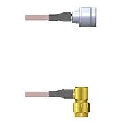 Amphenol Custom Cable Q-2H0330001108i RF Cable Assemblies N-SP/SMA-RP G178 108I