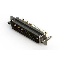 EDAC 627-36W4624-4TE Mixed Contact D-Sub Connectors Vertical Combo Dsub