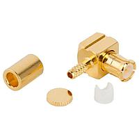 Amphenol RF 252135 Connectors MCX RIGHT ANGLE PLUG PLUG 178/196U GOLD