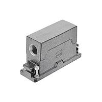 HARTING 19405240521 Hoods 24B HPR Compact Hood, HC (wide), Screw Locking, Side Entry, 2xM25