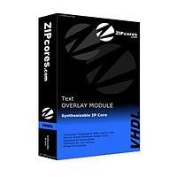 Zipcores SKU45 IP Core - Text Overlay Module Text overlay module