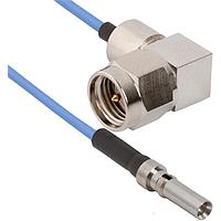Amphenol SV Microwave MRSMA-047-MV67.3SMPS-060 RF Cable Assemblies SMA R/A M to VITA 67.3 SMPS   6"Cable