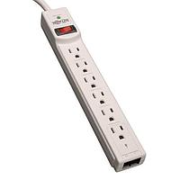 Tripp Lite TLP608TEL Surge Protectors SurgeProtector Strip 6 Outlet 8-Ft Cord