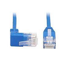 Tripp Lite N204-S02-BL-UP Cat 6 2FT SLMCT6 90DEG UP,180DEG