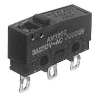 Panasonic Industrial Devices AVM3205619 Snap Action Switches SWITCH M3 PIN PLUNGER GOLD SLD