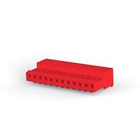 AMP Connectors - TE Connectivity 4-641237-2 Receptacle Assembly 12P MTA100 CONN ASSY RED 30AU