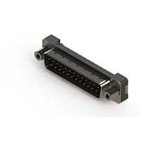 EDAC 627-025-220-013 D-Sub Connectors - Standard Density 25P PLUG VRT PLASTIC