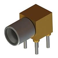 Amphenol SV Microwave 3212-40003-TD PCB Connectors SMPM M PCB Thru-Hole Conn, R/A, SB TinDip