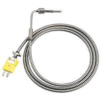 OMEGA BTH-000-T-12-120-2-DUAL High Temperature Bayonet Style Thermocouple Probes (Thermocouple, T, 370 °C, Dual Element Immersion Probe)