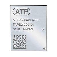 ATP Electronics AF080GBN3A-6302IX Solid State Drives - SSD NVMe Gen3x4 BGA SSD w/ Heat Sink, -40C to +85C, GPIO Features