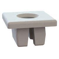 Essentra Components 60SGN01179 Grommet Grommet Nut, .370x.445 Hole, .062-.120 Panel Thk