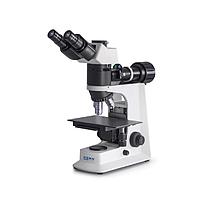 KERN OKM 173 Metallurgical Microscope (trinocular, 5x/10x/20x/40x)