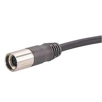 HARTING 21375200701100 Sensor Cables / Actuator Cables M17 7pole straight female open 10m PUR