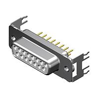 Molex / FCT 173109-1335 Standard Density FCT DSUB STR PC RCPT 15 PN W/LATCHLOCK