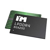 Intelligent Memory IME8G32L4HADG-062I SDRAM - LPDDR4 ECC LPDDR4, 8Gb, 1.1V, 256Mx32, 1600MHz (3200Mbps), -40C to +95C, FBGA-200