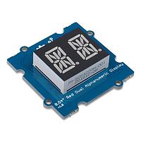 Seeed Studio 104020132 On Screen Display Boards Grove - 0.54" Red Dual Alphanumeric Display