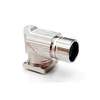 Amphenol SINE Systems MA5RAP1202 Circular Metric Connectors 12POS RCPTCL 90 ROT LG FLANGE 28.0X28.0