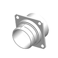 Amphenol Air LB Germany 1331EVR193MS Connectors Rcpt Sng Hole Bckshl 2+PE 13A Male Crimp