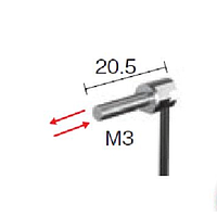OMRON E32-C31N 2M Threaded Fiber Unit