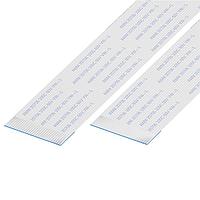 GCT (Global Connector Technology) 05-28-A-0203-A-4-06-4-T FFC / FPC Jumper Cables 0.5mmP. FlatFlexCble, 28Contact, Conductor SameSide, Len203mm/8in, Tin Plt