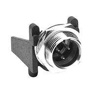 Amphenol Audio AG6MCCH Miniature XLR Connector 6 Pole Mini XLR Chassis Mount G Type Male Contacts Horizontal PCB Nickel Finish