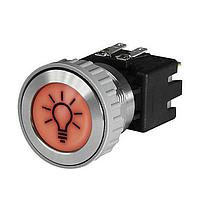 Schurter 1241.7236.1113075 Pushbutton Switches MSM22 Switch LA NO SPST 12A AI 0YL S0