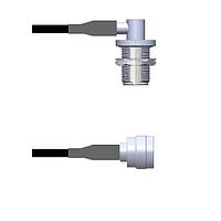 Amphenol Custom Cable Q-1S0550008144i RF Cable Assemblies N-RJB/TNC-SP RG58 144I