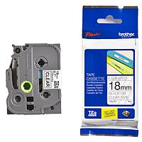 BROTHER TZe-141 Printed label Black on Clear 18mm