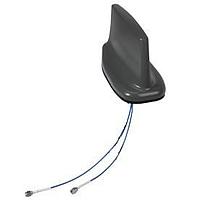 HUBER+SUHNER 1399.99.0119 Outdoor Antennas Railway Rooftop, 2G/3G/4G cellular, 2 x 2 MIMO, 4 / 6dBi, vertical polarized; Connectors SMA, plug (m)