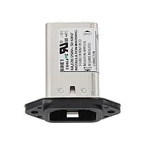 Corcom - TE Connectivity 6IHE1 Inlets Inlet, Med Filtr Fl, 6A