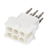 AMP Connectors - TE Connectivity 350849-6 Receptacle Housings 6P CAP TEST ASSY 94V0