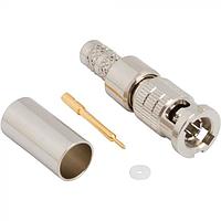 Amphenol RF 034-5079 Connectors HD-BNC Straight Crimp Plug LMR-195-UF 50 Ohm