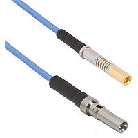 Amphenol SV Microwave MV67.3SMPS-047-S16DSMPS-060 RF Cable Assemblies VITA 67.3 SMPS to SMPS (Size 16) 6"Cable
