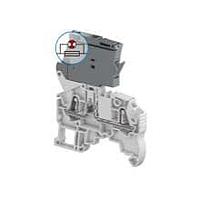 Entrelec - TE Connectivity ZK2.5-SF-R1 Feed Through Terminal Block Aut SNK PI-Spring