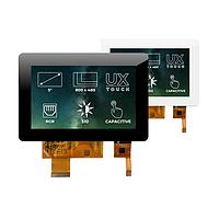 Riverdi SM-RVT50UQTNWC01 TFT LCD Displays 5.0", RGB, uxtouch, BLK CG, 0.5mm DST