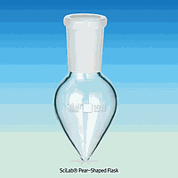 SciLab SL.Fla2843 Flask, Pear Shape, 100ml, Joint 14/23, Φ60 X h118mm