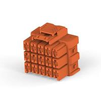 AMP Connectors - TE Connectivity 6-2232357-7 Hard Metric Connectors 3x5 plug housing Key B bro