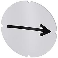 SIEMENS 3SU19000AB710QR0 Insert Label, Arrow Right INSERT LABEL F. ILLUM BUTTON,ARROW RIGHT