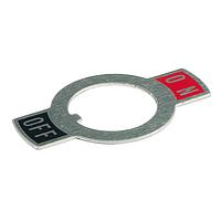 NKK Switches AT214 Plate ON-OFF PLATE