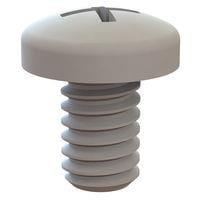 Essentra Components 010832W025PC Phillips Pan Phillips Screw, #8-32 Thread, 1/4 Lg