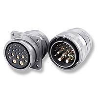 Amphenol Air LB Germany GCB3102-20-22PNB Receptacle, Crimp, 6 contacts