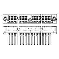 AMP Connectors - TE Connectivity 532921-1 High Speed / Modular Connectors HDI PIN ASSY 4 ROW 320 POS