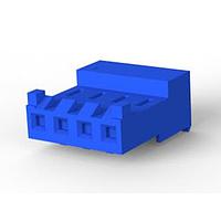 AMP Connectors - TE Connectivity 3-643821-4 Receptacle Housing 4 POS RECPT 26 AWG